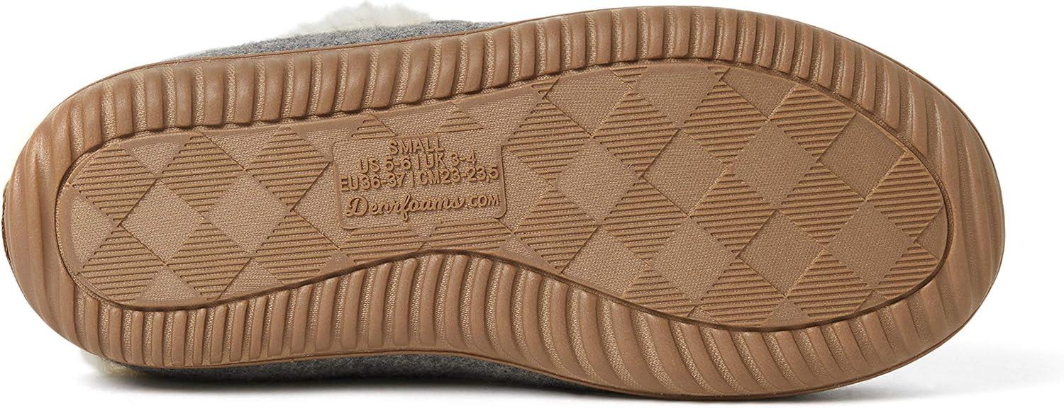 imageDearfoams Womens Alpine Bern Clog SlipperNeutral Combo