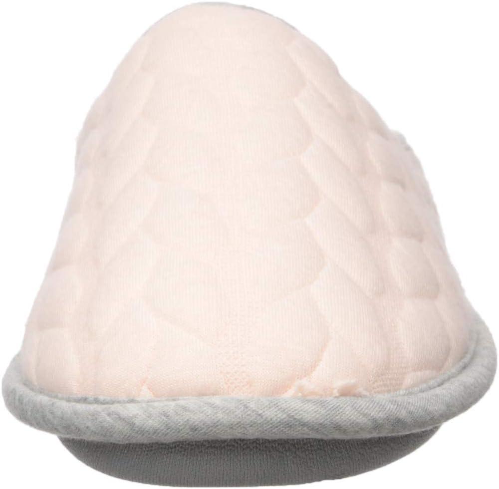 imageDearfoams Womens Cable Quilt Bound Clog with Wide Widths SlipperFresh Pink