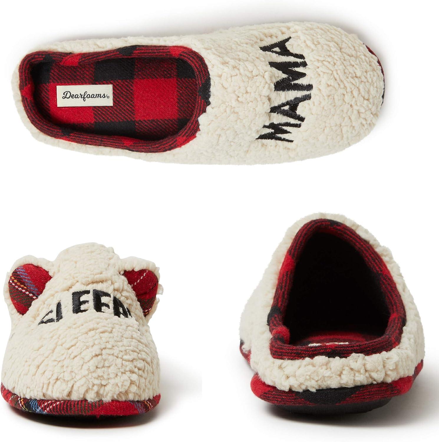 imageDearfoams Womens Clog SlipperSherpa