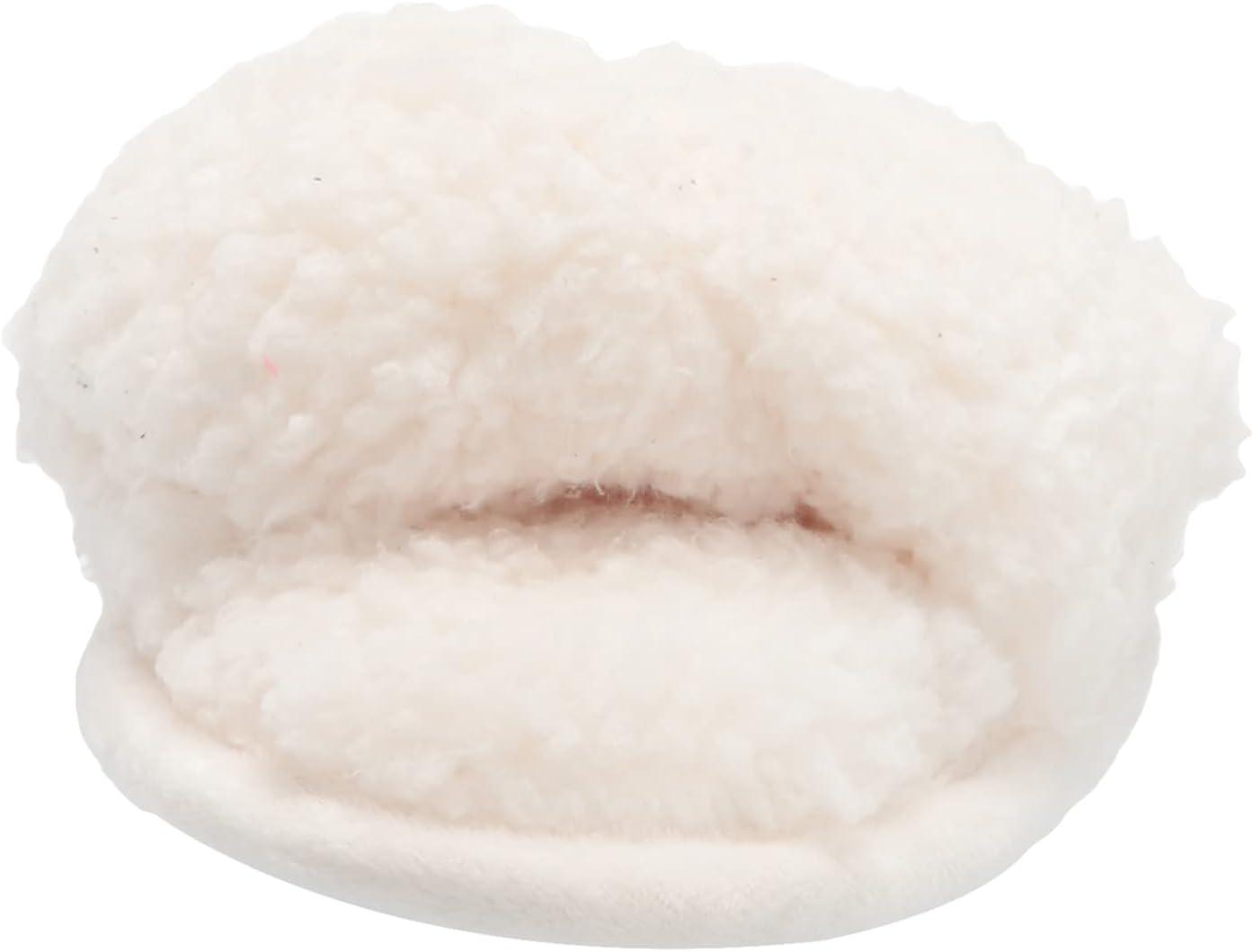 imageDearfoams Womens Jules Fluffy Teddy Twist Vamp Slide SlipperMuslin