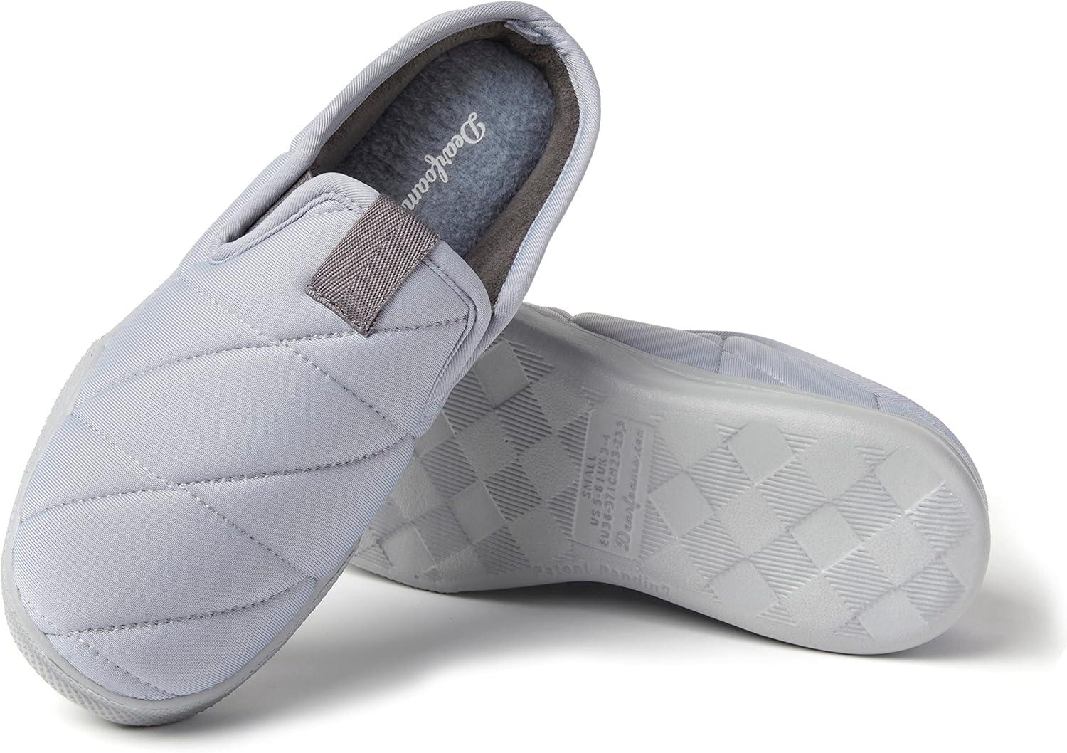 imageDearfoams Womens Kali Water Resistant Lightweight Clog SlipperSleet