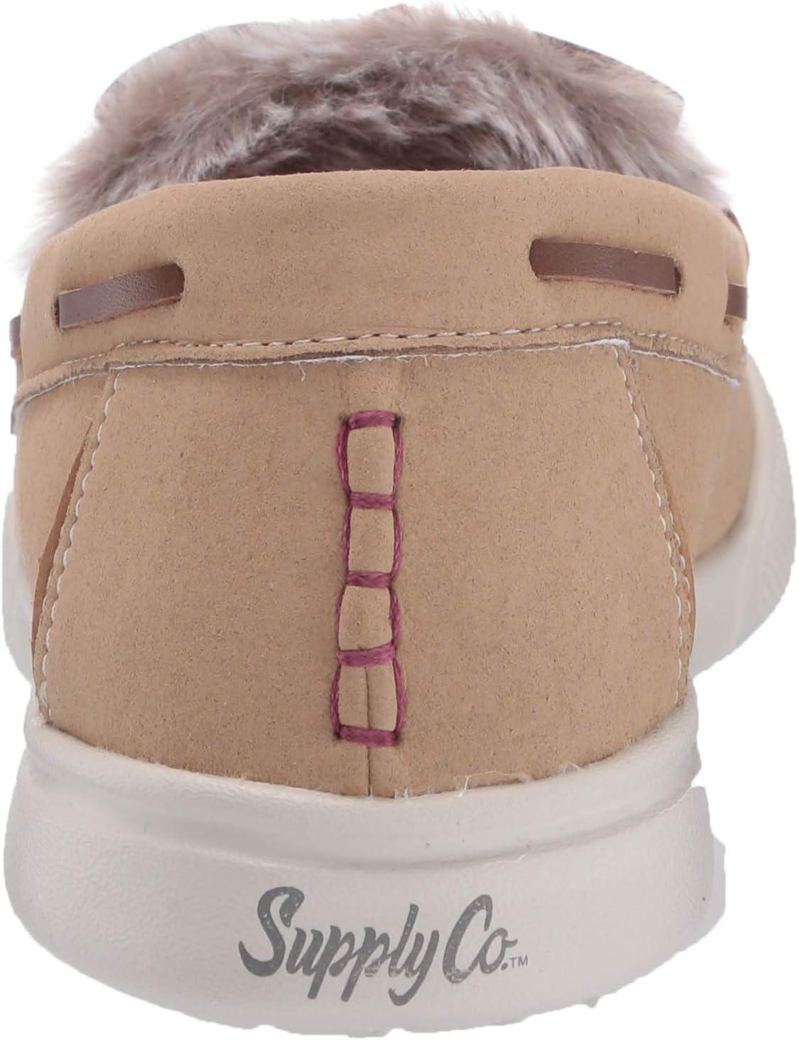 imageDearfoams Womens Mocassin SlipperLatte