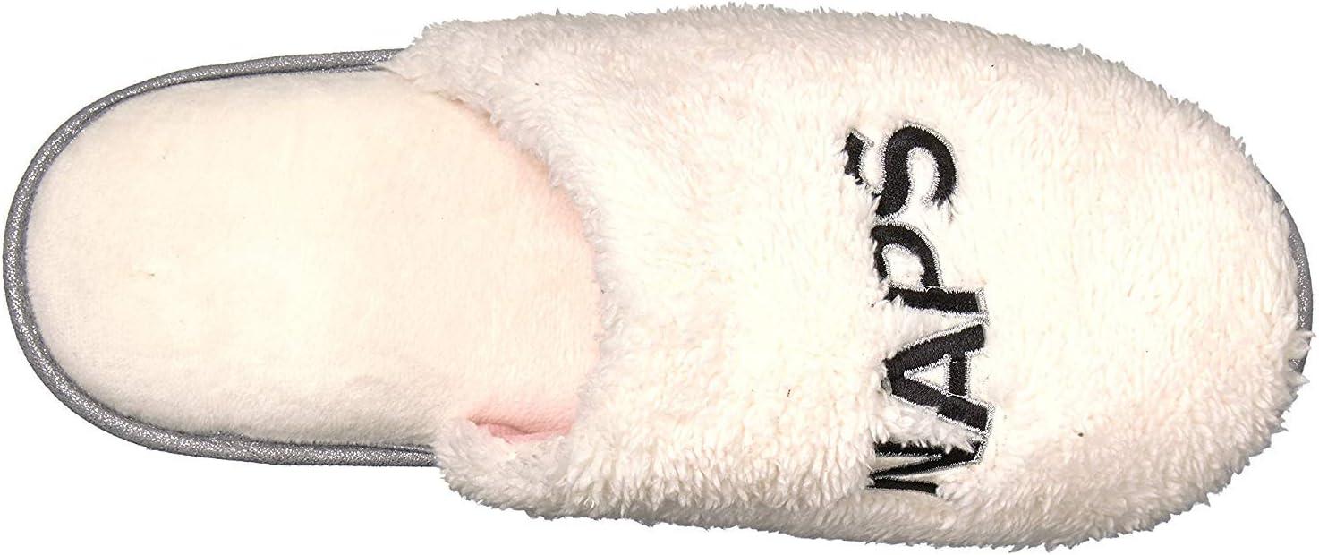 imageDearfoams Womens Novelty Pile Scuff and Eye Mask SetMuslin