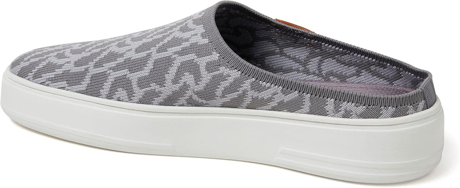 imageDearfoams Womens Original Comfort Annie Clog SneakerGrey Knit