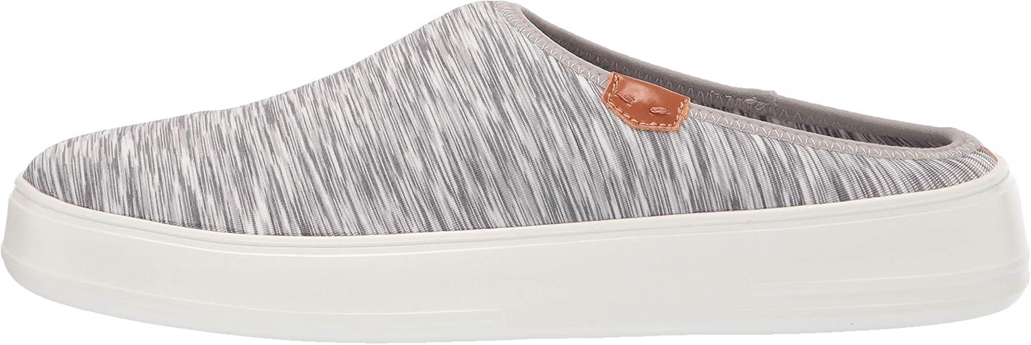 imageDearfoams Womens Original Comfort Annie Clog SneakerLight Grey Heather