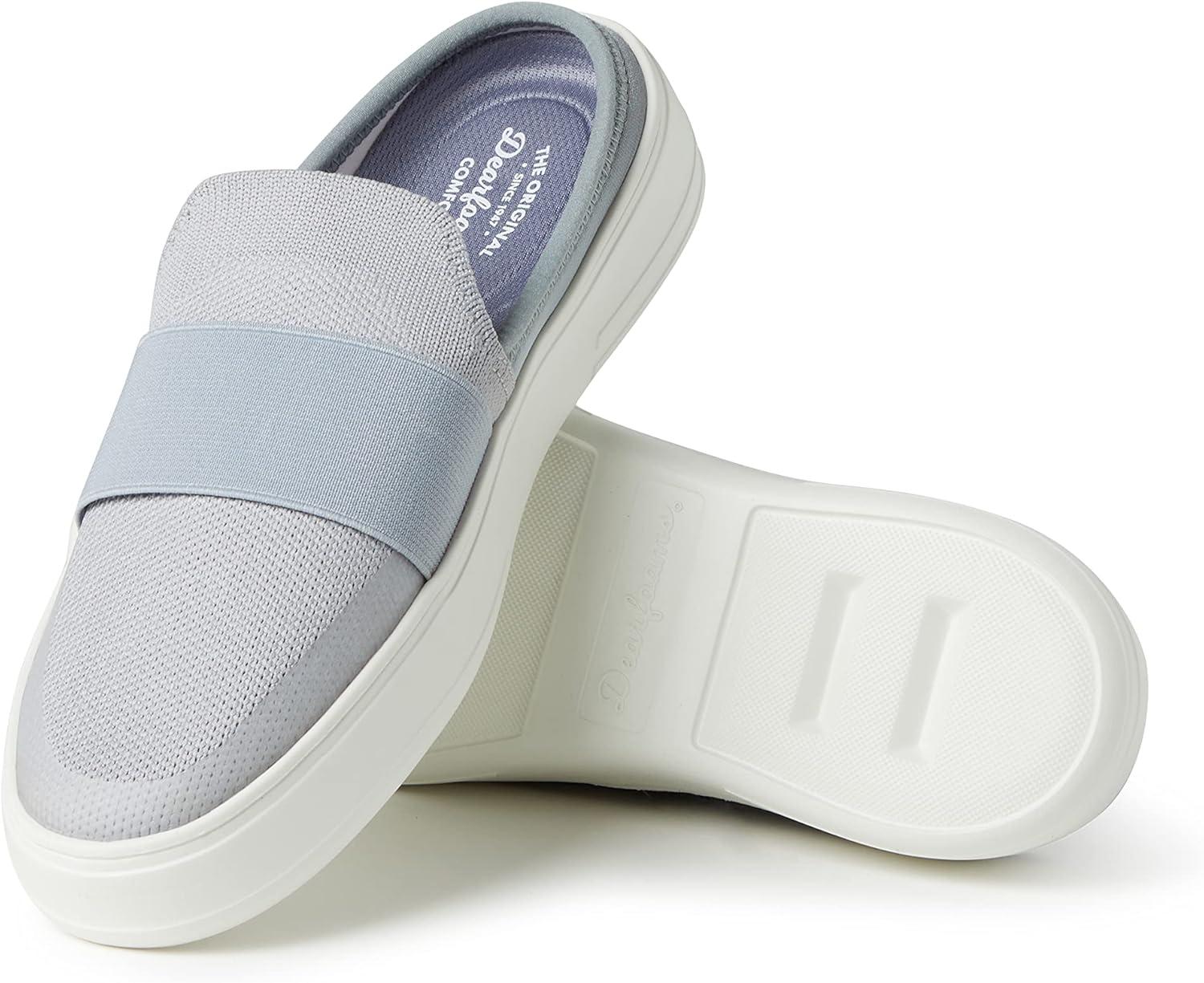 imageDearfoams Womens Original Comfort Annie Clog SneakerSleet Banded