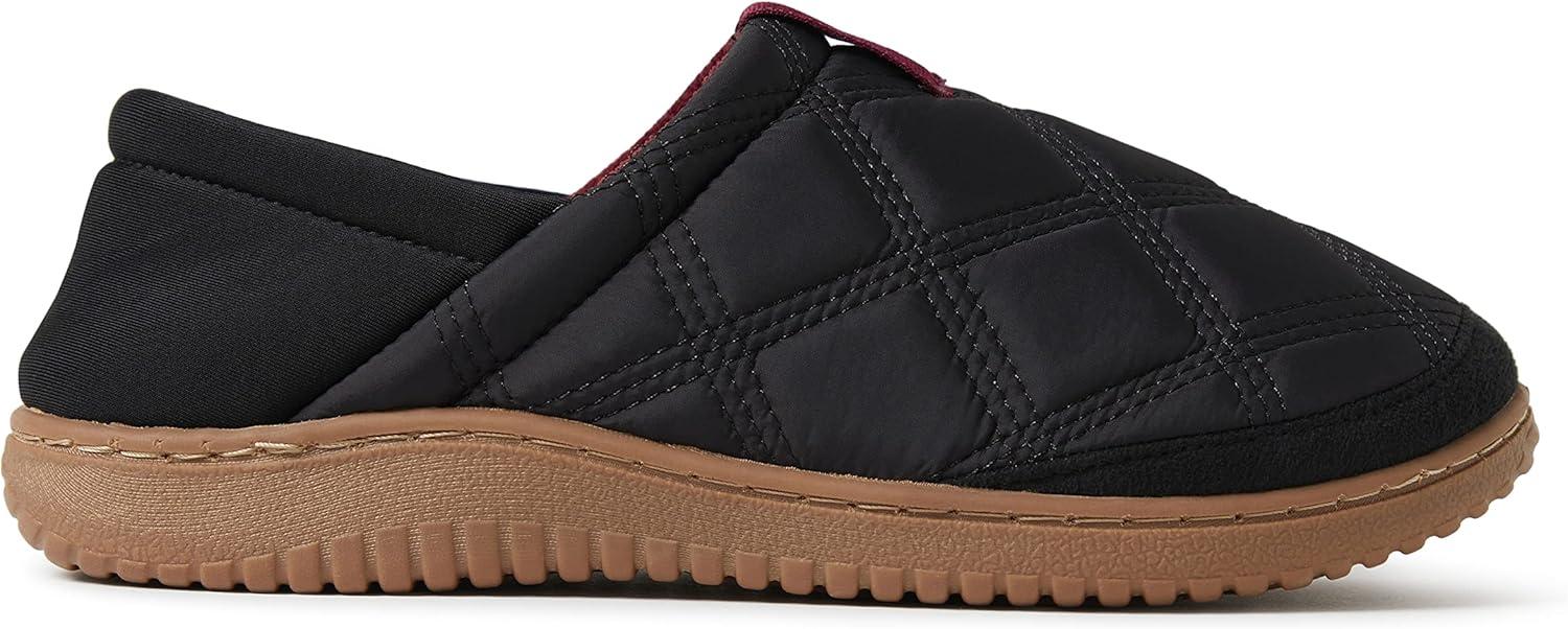 imageDearfoams Womens River Closed Back Memory Foam Energy Return SlipperBlack