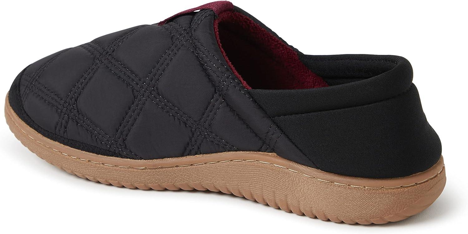 imageDearfoams Womens River Closed Back Memory Foam Energy Return SlipperBlack