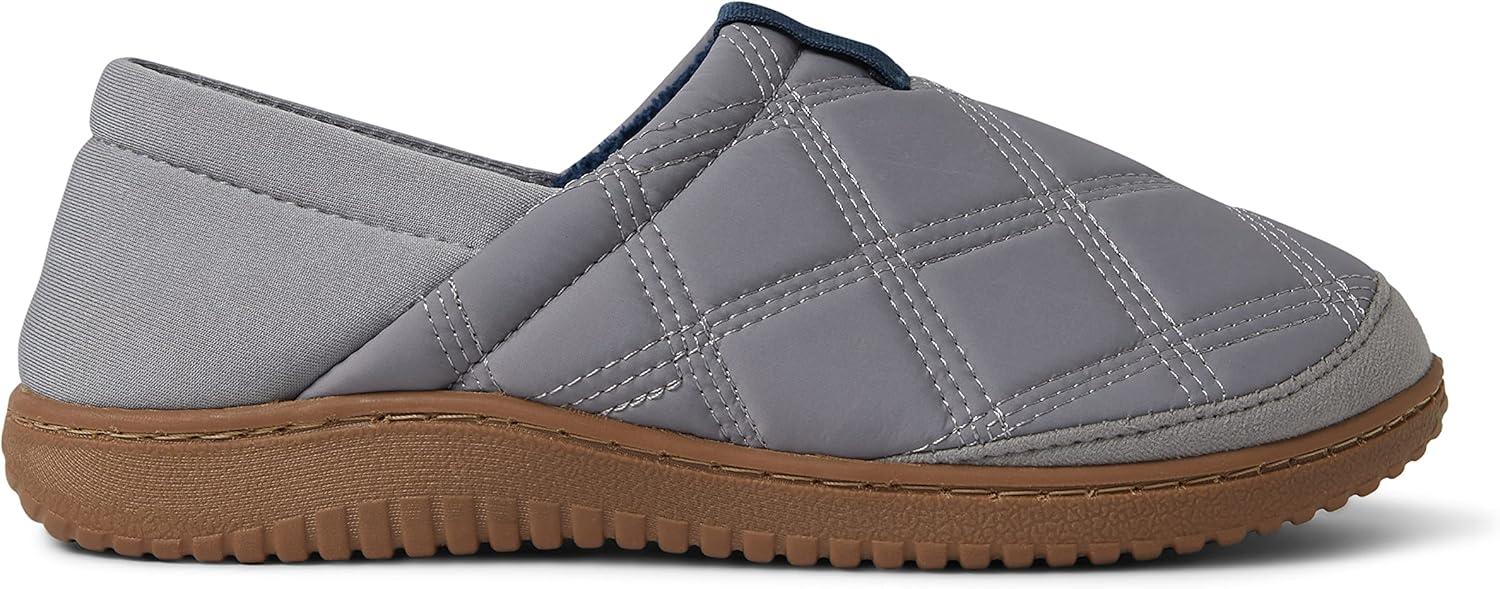 imageDearfoams Womens River Closed Back Memory Foam Energy Return SlipperMedium Grey