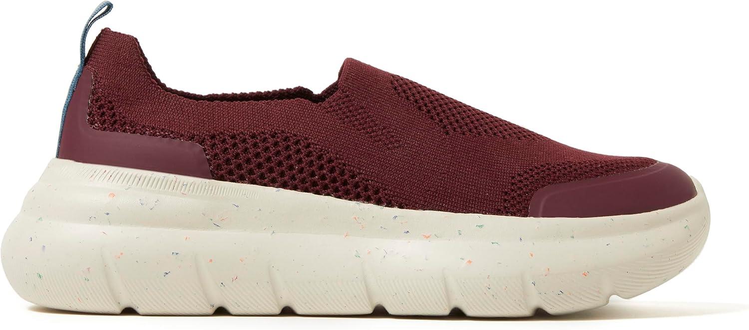 imageDearfoams Womens Slip On Lightweight Casual Energy Return Crimson SneakerFig