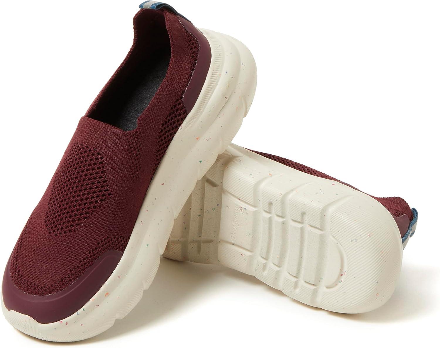 imageDearfoams Womens Slip On Lightweight Casual Energy Return Crimson SneakerFig