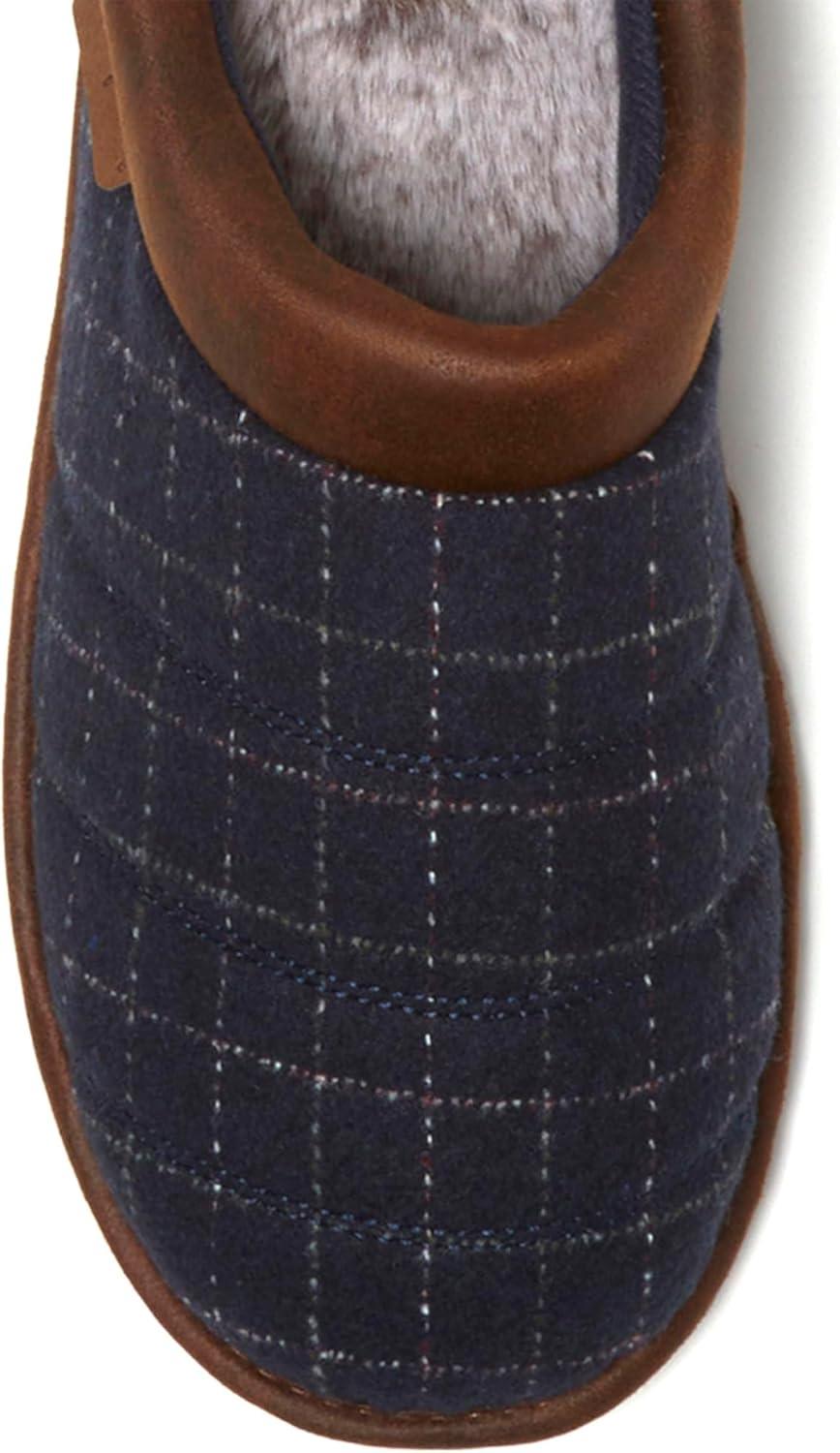 imageDearfoams mens Breathable Memory Foam Asher Clog House ShoeNavy
