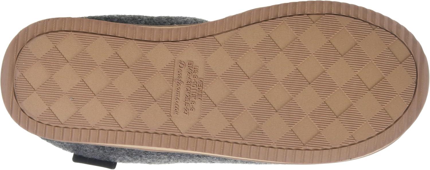 imageDearfoams mens Warner IndoorOutdoor Memory Foam Comfort ClogGrey