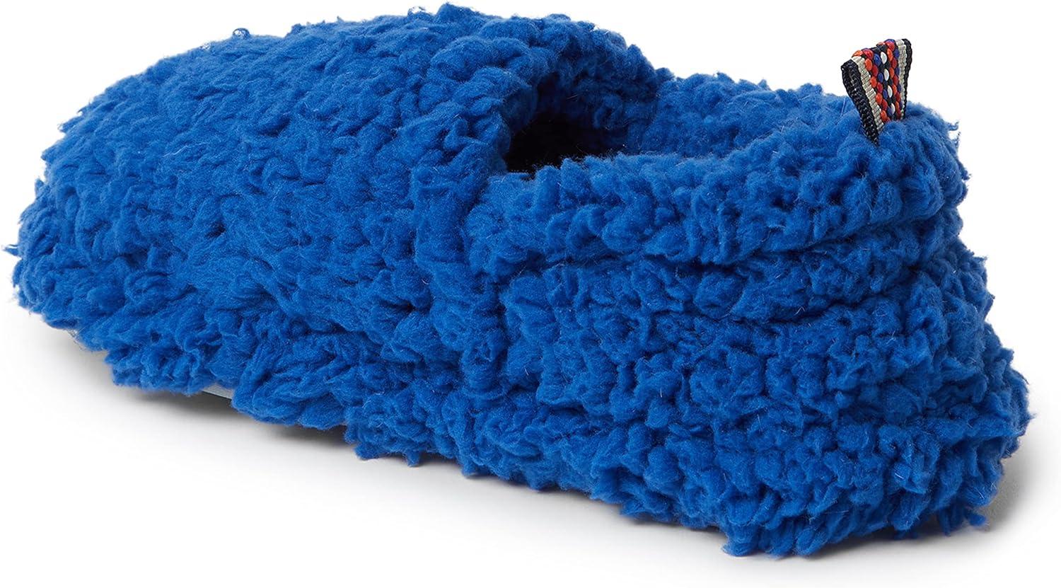 imageDearfoams unisexchild Washable Skye Pile Closed BackOlympic Blue