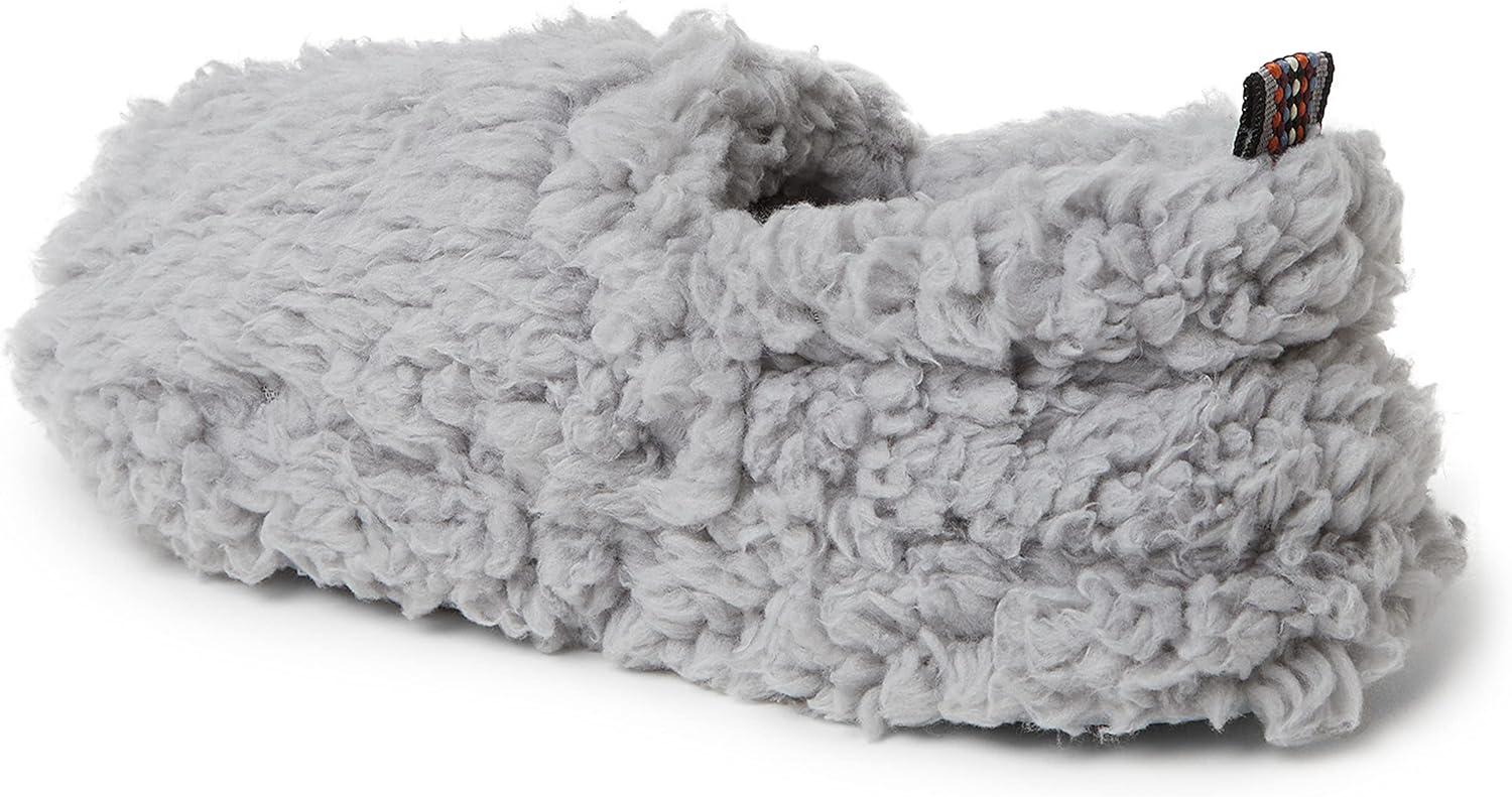 imageDearfoams unisexchild Washable Skye Pile Closed BackSleet