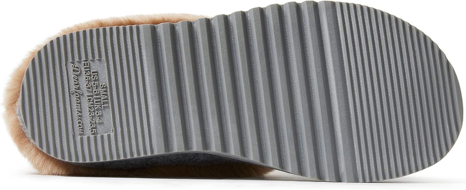 imageDearfoams womens Chloe Soft Knit ClogLight Heather Grey