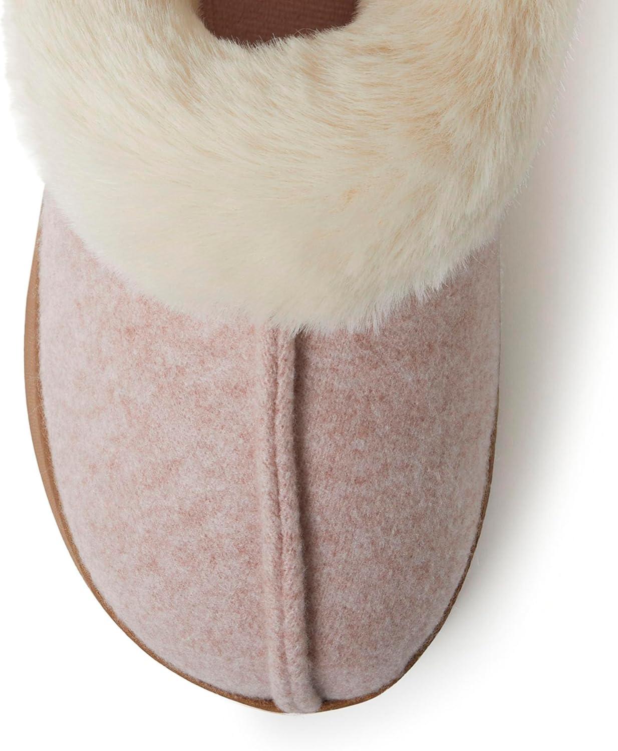 imageDearfoams womens Chloe Soft Knit ClogPale Mauve
