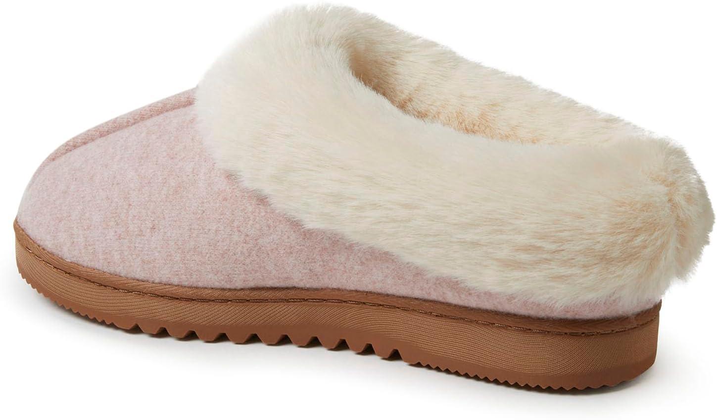 imageDearfoams womens Chloe Soft Knit ClogPale Mauve