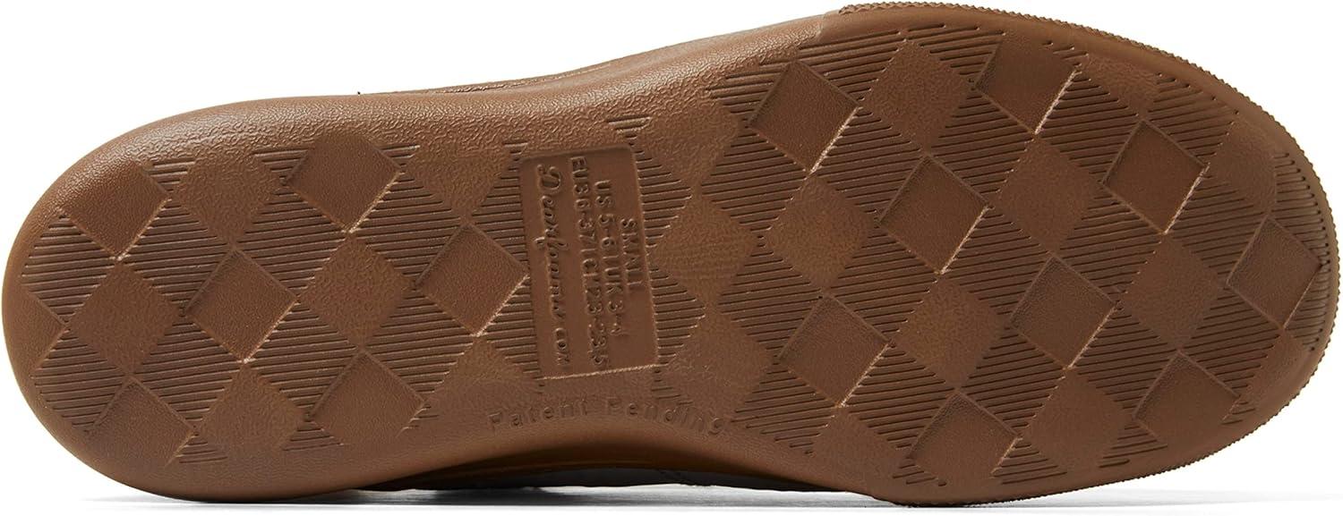 imageDearfoams womens Dara Nylon Sport Lounge Bootie SlipperMedium Grey
