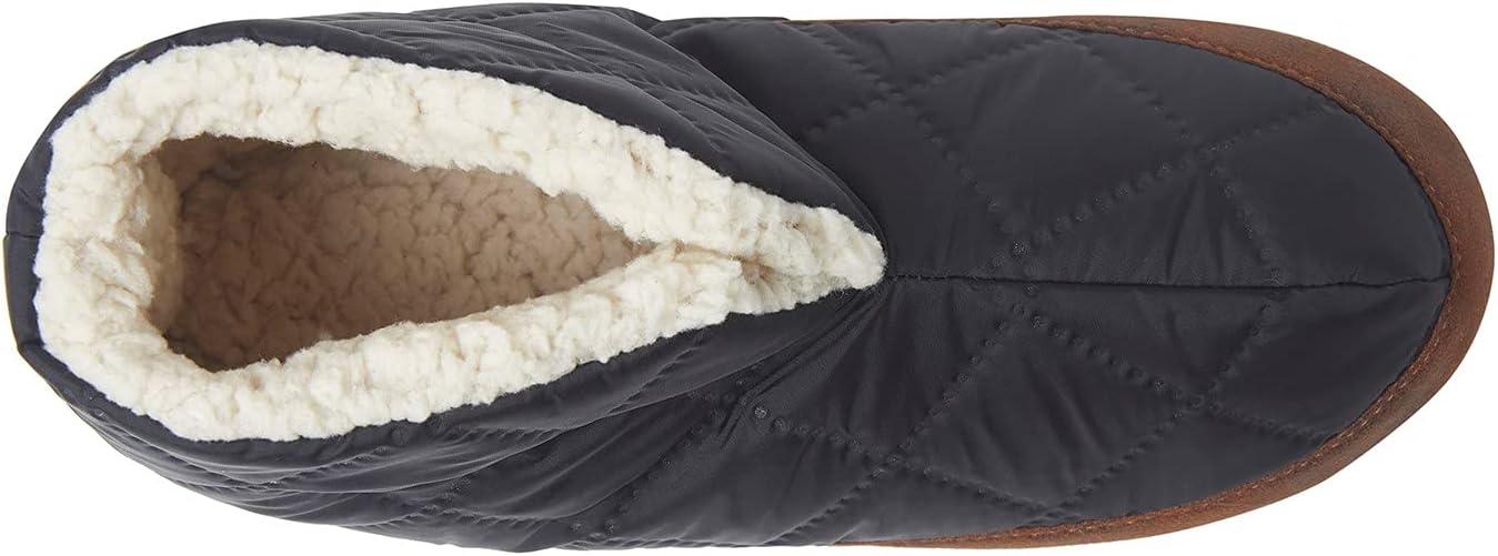 imageDearfoams womens Heritage Warm Up BootieBlack