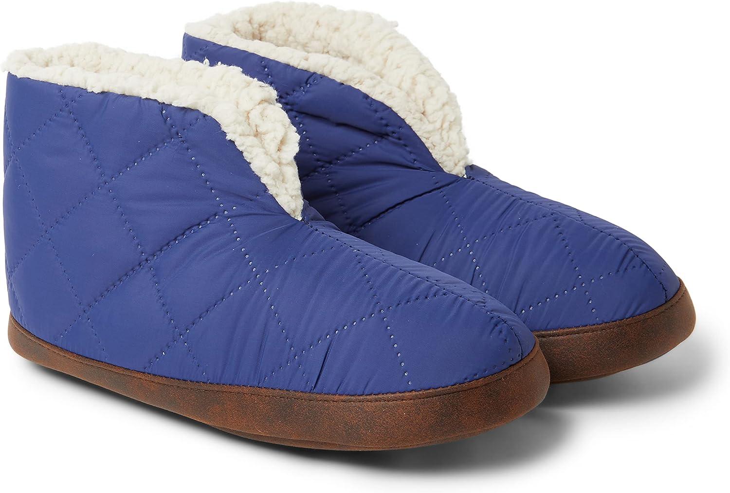 imageDearfoams womens Heritage Warm Up BootiePeacoat Nylon