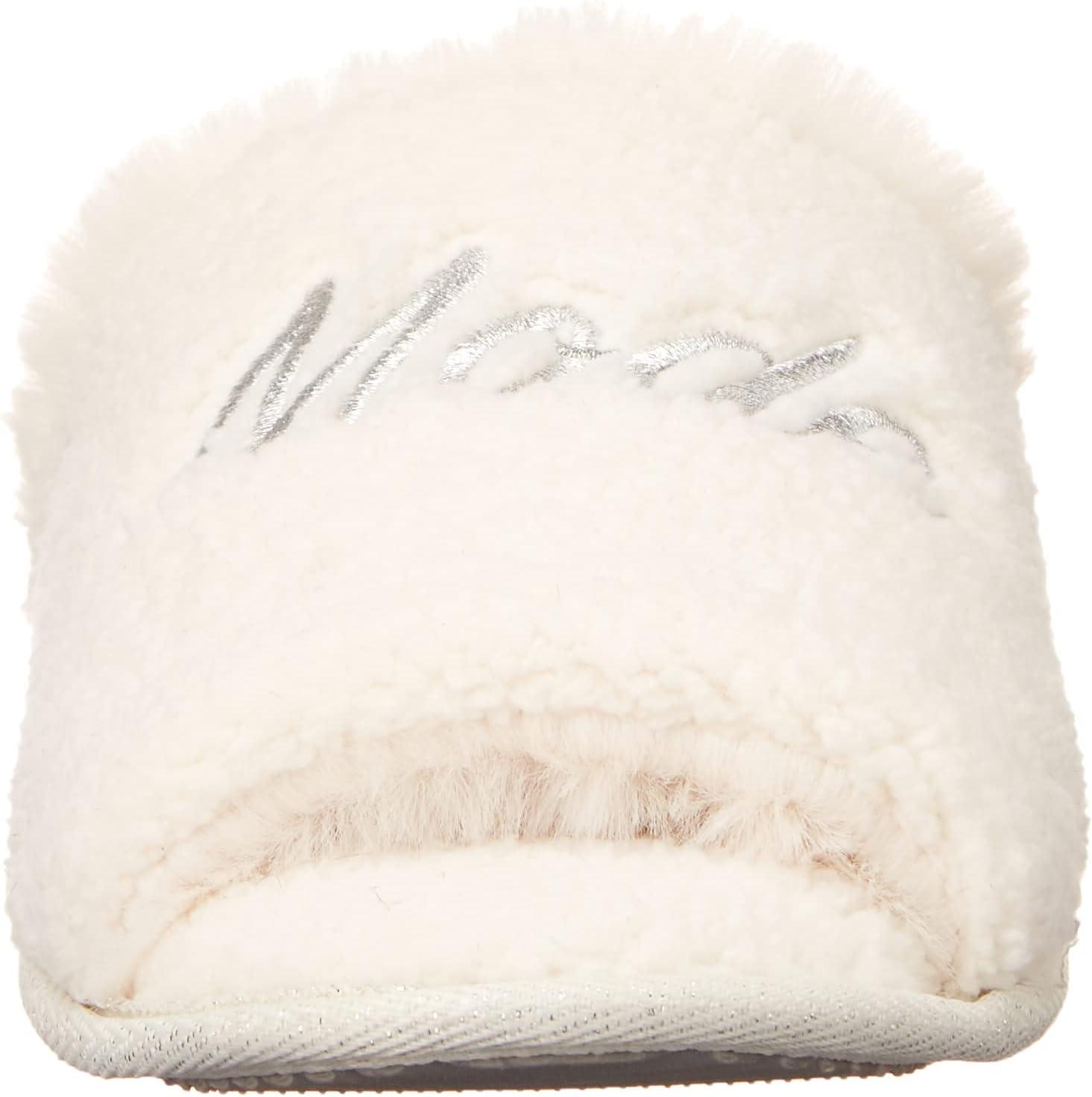 imageDearfoams womens Mom Cozy Giftable Memory Foam SlippersMuslin