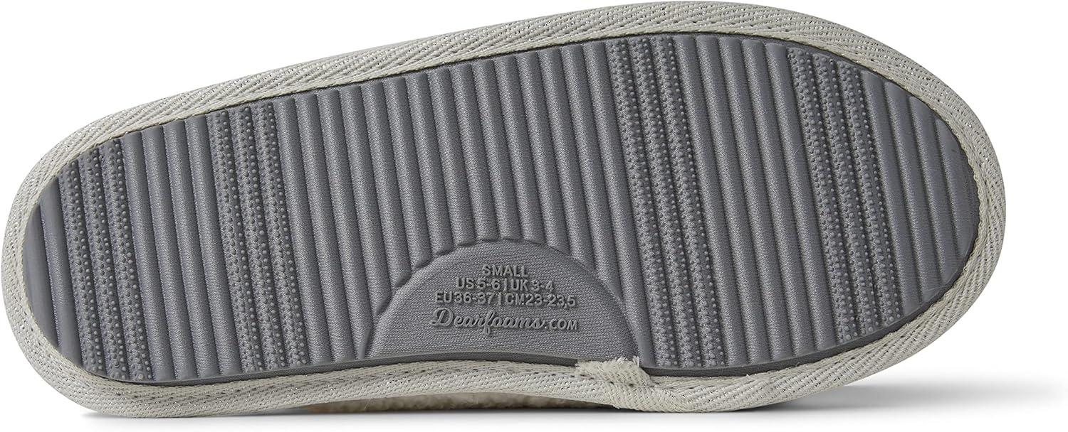 imageDearfoams womens Mom Cozy Giftable Memory Foam SlippersMuslin