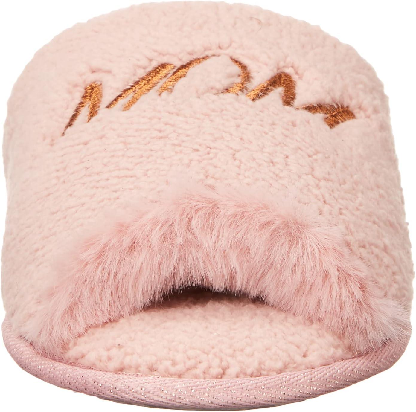 imageDearfoams womens Mom Cozy Giftable Memory Foam SlippersPale Mauve
