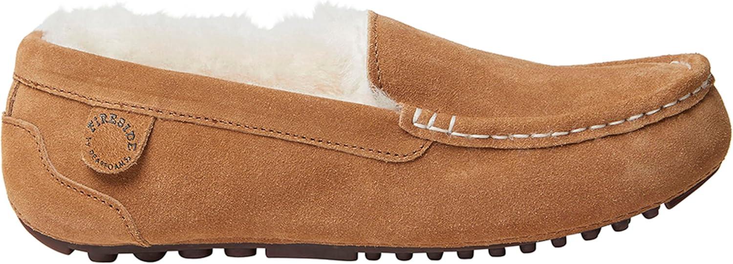 imageFireside By Dearfoams Womens Mel Shearling MoccasinChestnut
