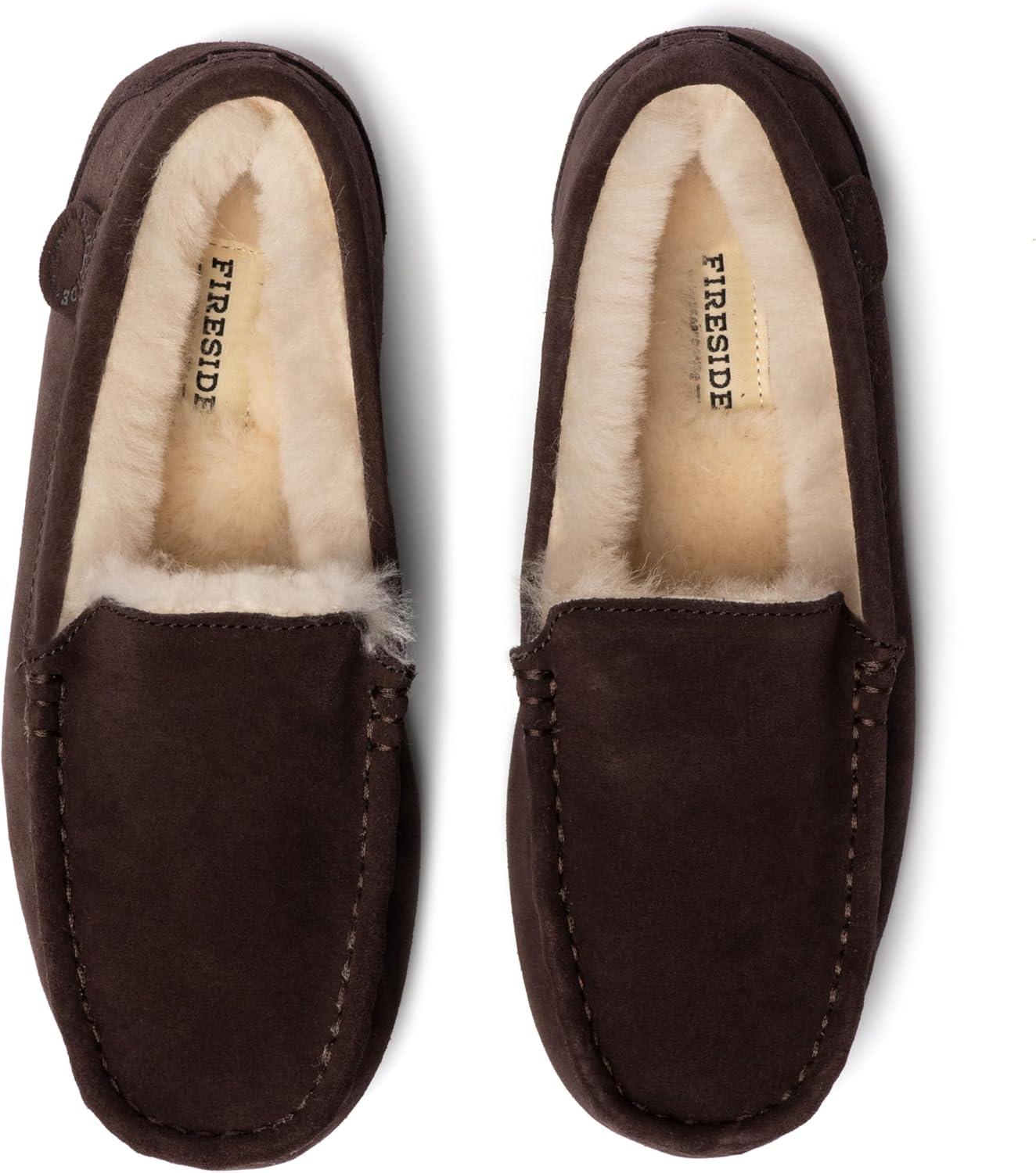 imageFireside By Dearfoams Womens Mel Shearling MoccasinCoffee