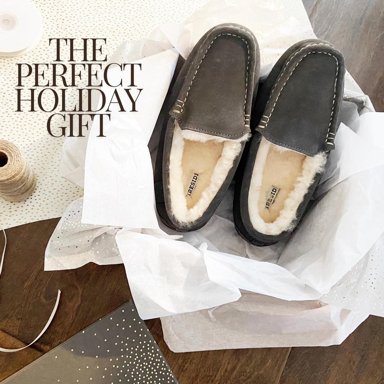 imageFireside By Dearfoams Womens Mel Shearling MoccasinFlintstone