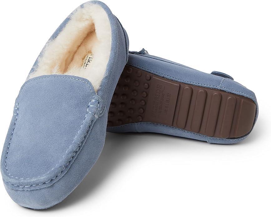imageFireside By Dearfoams Womens Mel Shearling MoccasinFlintstone