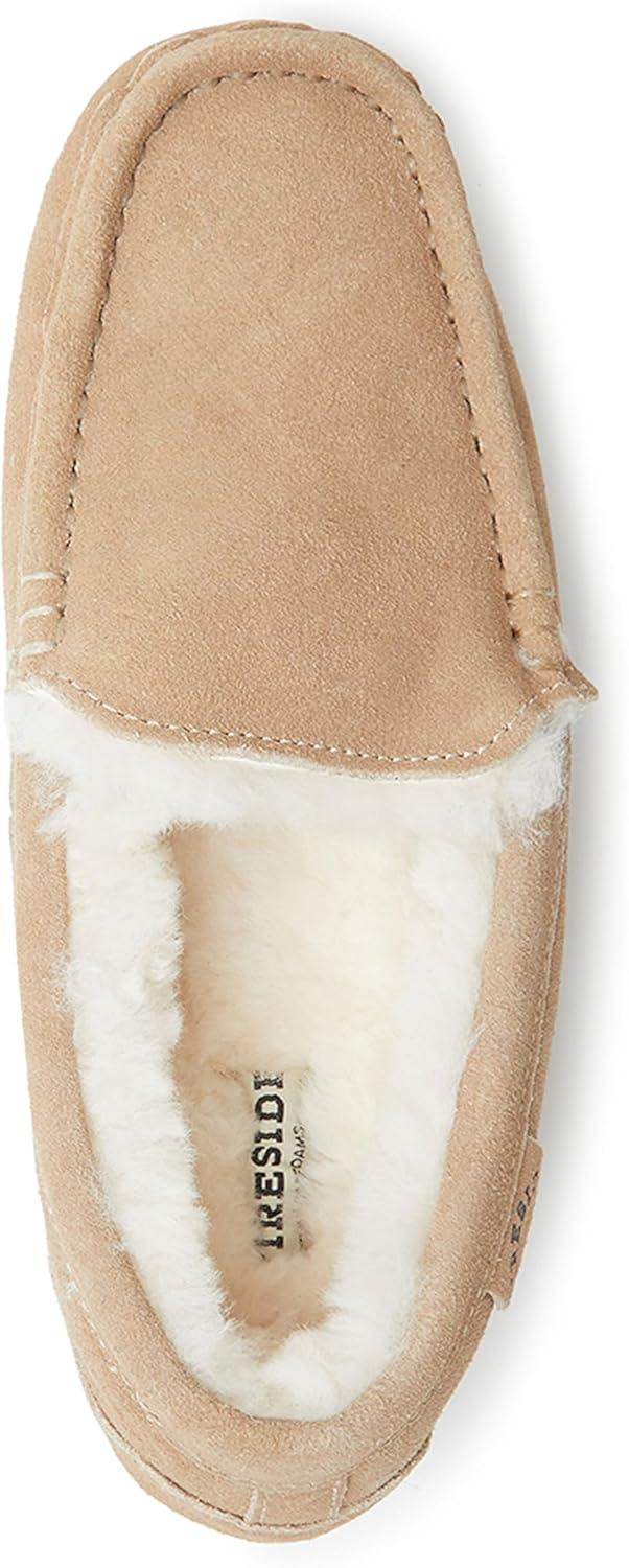 imageFireside By Dearfoams Womens Mel Shearling MoccasinSand