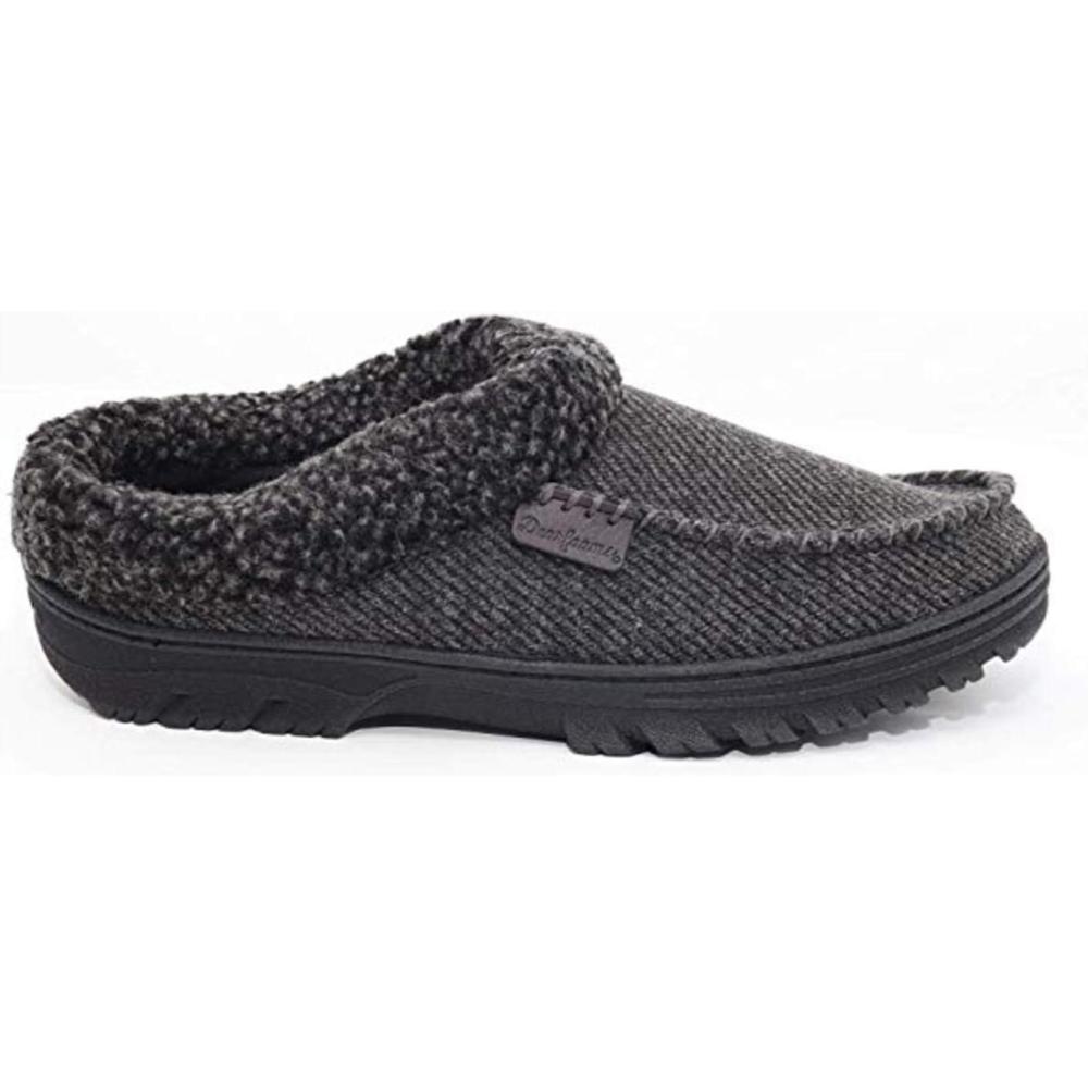 imageDearfoams Memory Foam Mens SlippersBlack