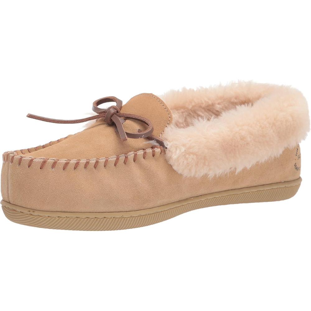 imageDearfoams womens Bethany Genuine Suede MoccasinDesert