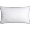 Dearfoams Bed Pillows,Set of 2 King Size, Luxurious Cotton Stripe Down Alternative Bed Pillows,Supportive for Back, Side & Stomach Sleepers