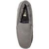 Dearfoams Dluxe Nelson Genuine Shearling Moccasin Slippers Gray (us_footwear_size_system, adult, men, numeric, medium, numeric_10)