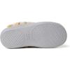 Dearfoams Kids’ Evelyn Velour Clog with Leopard Cuff Slipper(Pale Mauve)