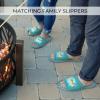 Dearfoams Matching Family Indoor/Outdoor Summer Camping Slide Slipper(Green)