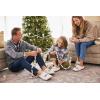 Dearfoams Matching Family Toddler Lil Bear and Baby Bear Retired Colors Slipper(Baby Bear White)