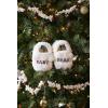 Dearfoams Matching Family Toddler Lil Bear and Baby Bear Retired Colors Slipper(Baby Bear White)