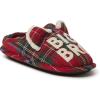 Dearfoams Matching Family Toddler Lil Bear and Baby Bear Retired Colors Slipper(Big Bro Tartan Plaid)