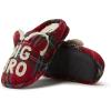 Dearfoams Matching Family Toddler Lil Bear and Baby Bear Retired Colors Slipper(Big Bro Tartan Plaid)