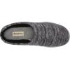 Dearfoams Men’s Andre Sport Lounge Clog(Black Combo Nylon)