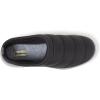 Dearfoams Men’s Andre Sport Lounge Clog(Black Solid Nylon)