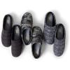 Dearfoams Men’s Andre Sport Lounge Clog(Black Solid Nylon)
