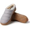 Dearfoams Men’s Andre Sport Lounge Clog(Medium Grey)