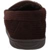 Dearfoams Men’s Cordurory Moccasin Slip-On Loafer(Coffee)