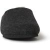 Dearfoams Men’s Microwool Clog with Molded Footbed Slipper(Black)