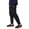 Dearfoams Men’s River Nylon Closed Back Indoor/Outdoor Memory Foam Energy Return Slipper(Black)